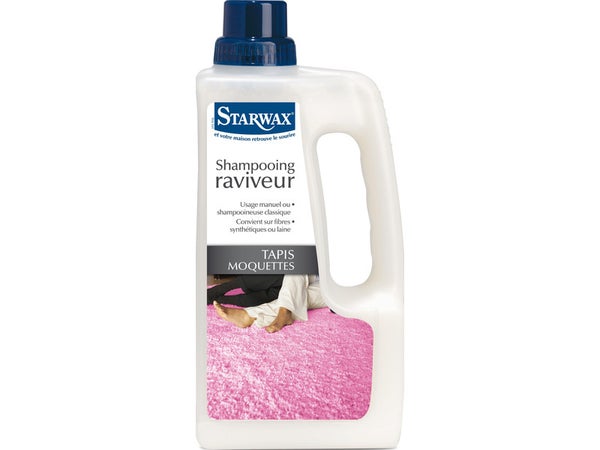 Shampooing Raviveur Tapis Moquettes Starwax 1 L