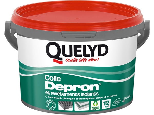 Colle Pour Matériaux Isolants Depron Quelyd, 3 Kg