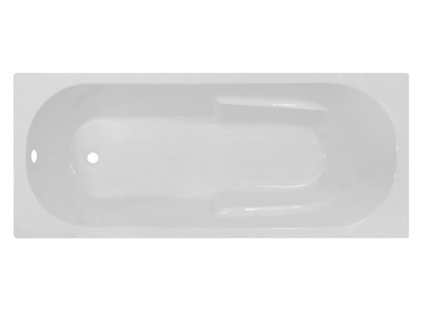Baignoire rectangulaire, L.170x l.70 cm blanc, SENSEA Access confort