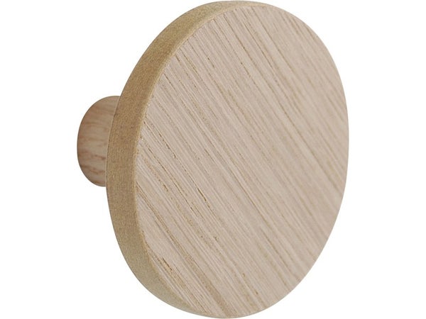 Tête de portemanteau INSPIRE Modulo, à visser, marron