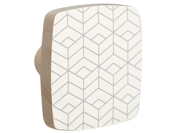 Tête de portemanteau Modulo, à visser