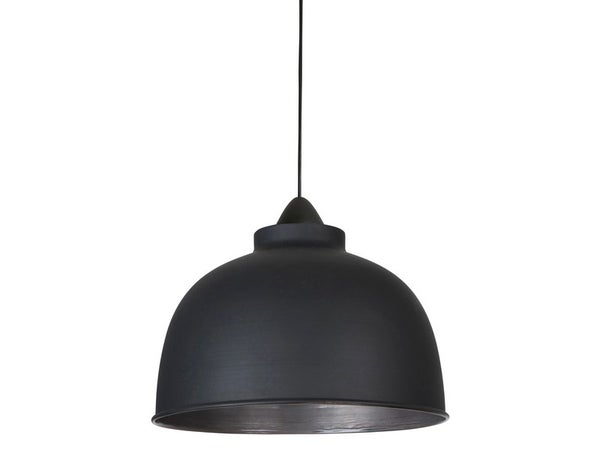 Suspension, Industriel Métal Noir Mat Corep Little Dock 1 Lumière(S) D.31 Cm