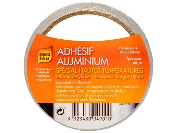 Ruban adhesif aluminium PYROFEU