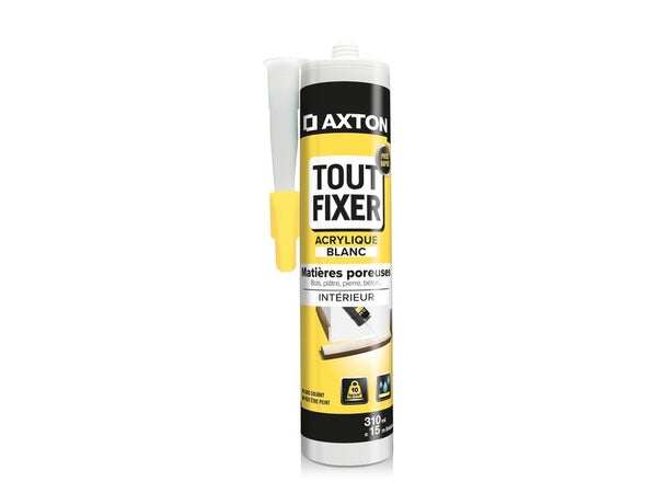 Colle de fixation acrylique 310 ml AXTON