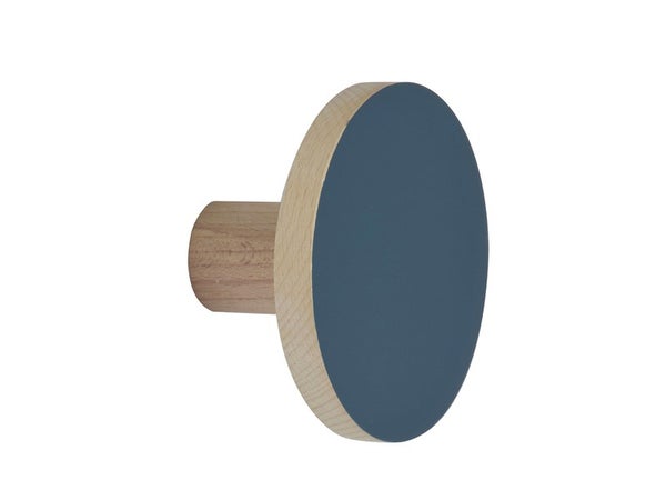 Tête de portemanteau INSPIRE Modulo, à visser, bois, vert