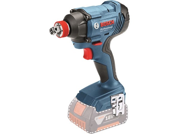 Boulonneuse cle a choc sans fil BOSCH PROFESSIONAL Gdx18-180, 18 V 0 Ah, sans ba