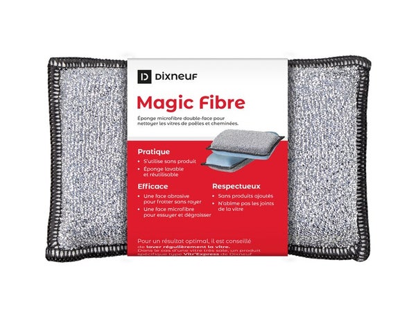Eponge microfibre double face (abrasive) DIXNEUF Magic fibre