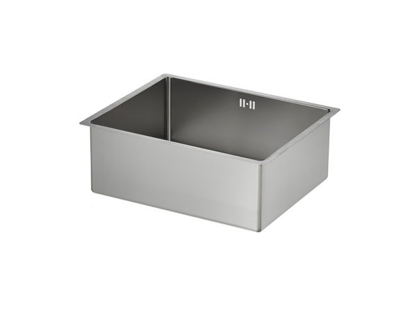 Evier à encastrer 1 cuve, inox, gris / argent MICHIGAN