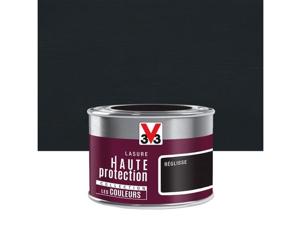 Lasure V33 HP LES COULEURS 8 ans lin satiné 0.125 L