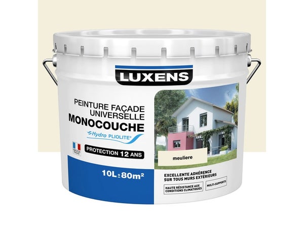 Peinture facade universel LUXENS 10L meuliere