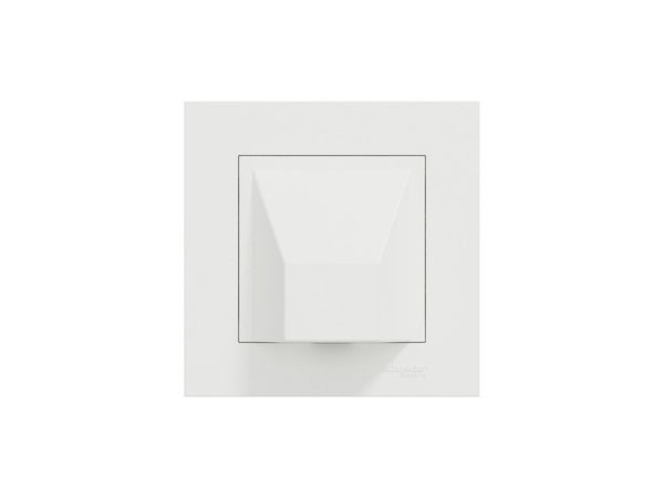 Sortie de câble Miluz, SCHNEIDER ELECTRIC, blanc