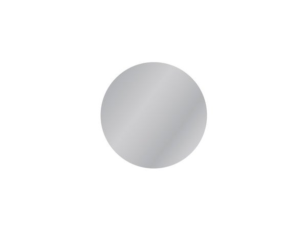 Miroir bords polis diam. 60 cm