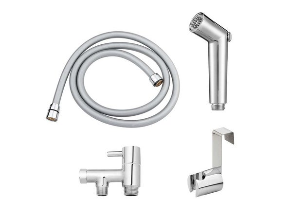 Kit hygiène WC INIZIO flexible pvc souple 1.20m