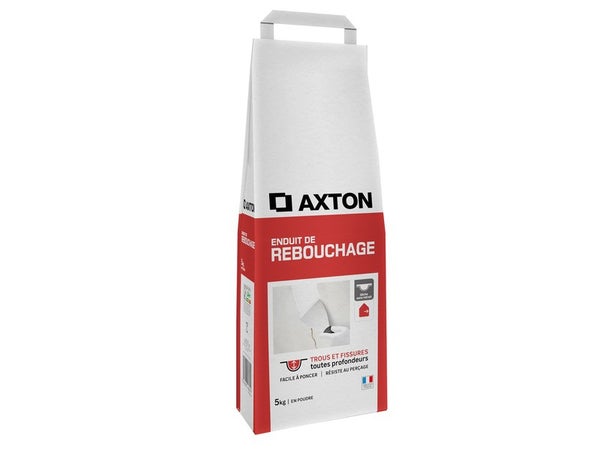 Enduit de rebouchage en poudre AXTON 5 kg