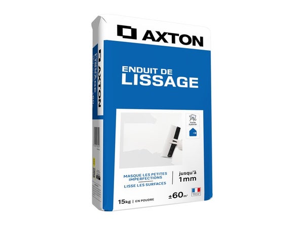 Enduit de lissage en poudre AXTON 15 kg