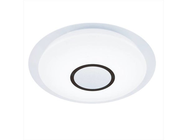 Plafonnier, design plastique led intégrée INSPIRE Vizzini D.40 cm