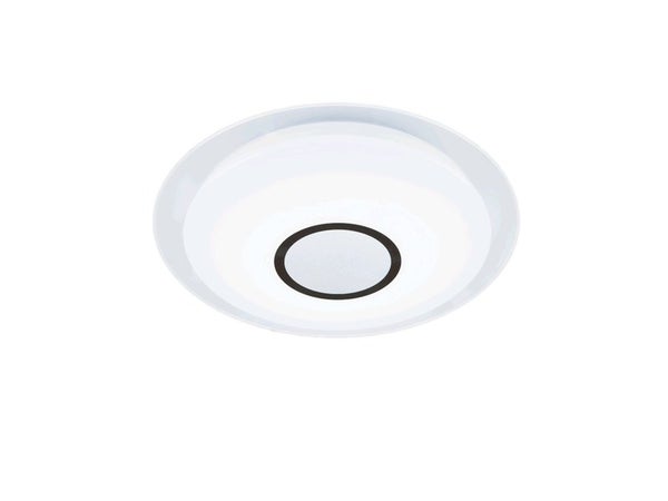 Plafonnier, design plastique led intégrée INSPIRE Vizzini D.56 cm
