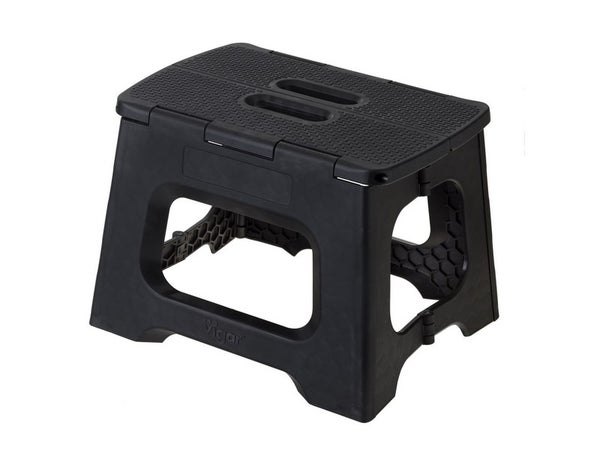 Marchepied pliable hauteur 23 cm VIGAR 1 marche noir