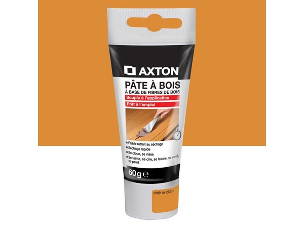 Pâte à bois AXTON, chêne clair, 60 g