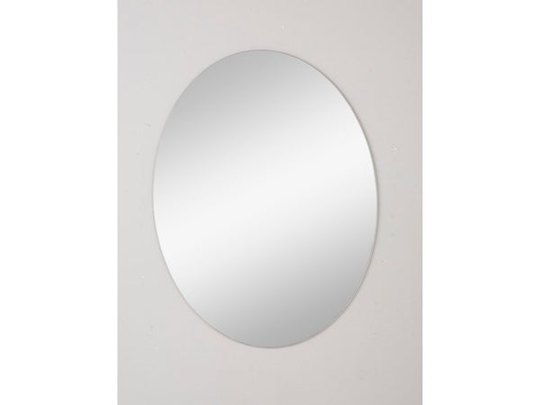 Miroir bords polis ovale 40x60 cm
