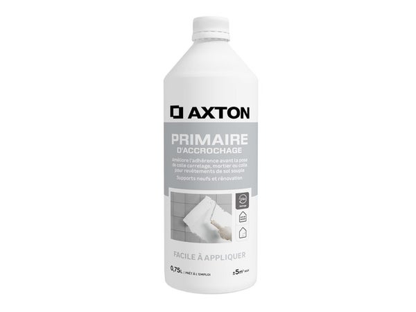 Primaire d'accrochage interieur sec en 3/4H AXTON 0.75L