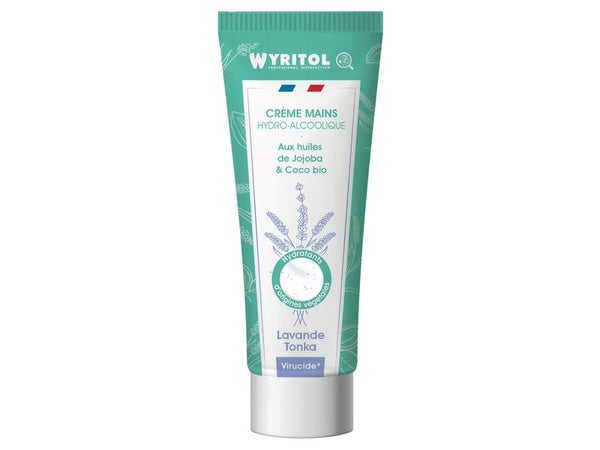 Desinfectant creme hydroalcoolique lavande WYRITOL 75ml