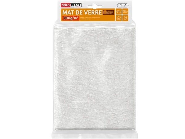 Tissu De Verre Mat De Verre Soloplast, 300G