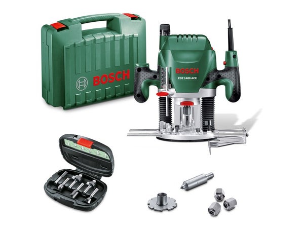 Défonceuse Electrique Bosch Pof 1400 Ace, 1400 W