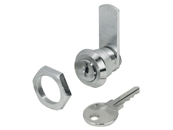 Serrure De Meuble Acier À Encastrer Hettich De 10 À 30 Mm Réversible
