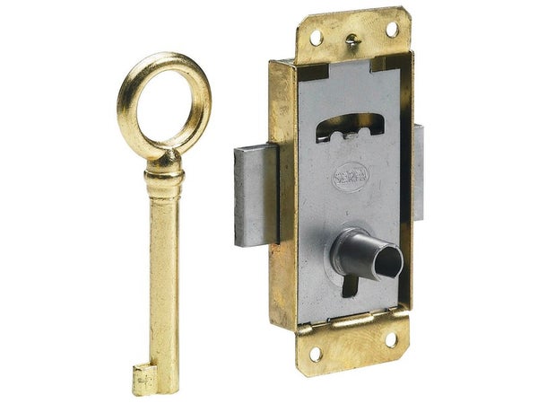 Serrure De Meuble Fer En Applique Hettich 15 Mm Réversible