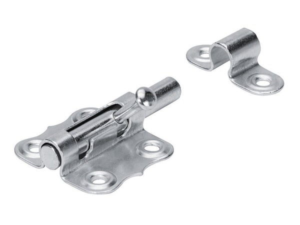 Verrou À Poussoir Acier Hettich, L.33 X L.35 Mm