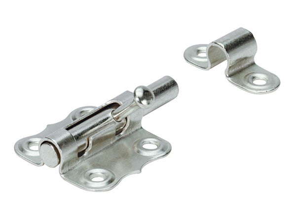Verrou À Poussoir Acier Hettich, L.50 X L.45 Mm