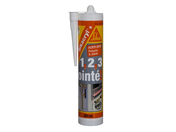Mastic Sika Sikacryl+ 300 Ml Gris