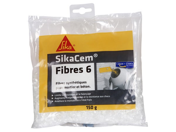 Fibre De Renfort Béton Sikacim Sika, 1.14 L