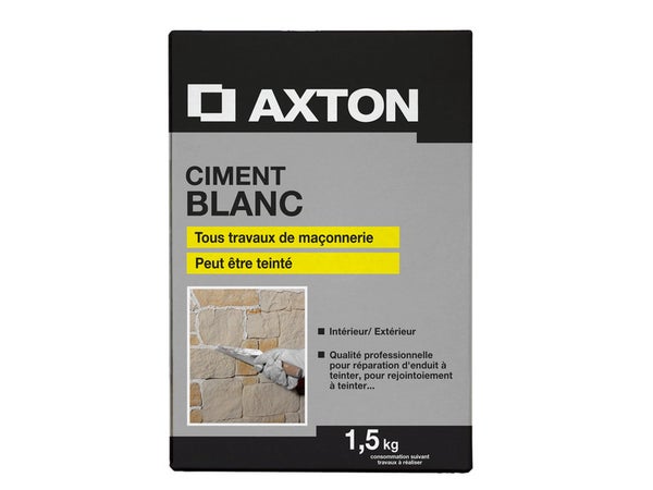 Ciment Blanc Ce Axton, 1.5 Kg