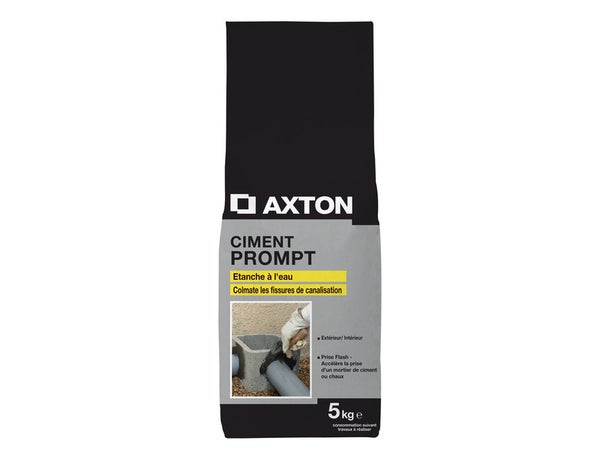 Ciment Naturel Prise Rapide Axton, 5 Kg