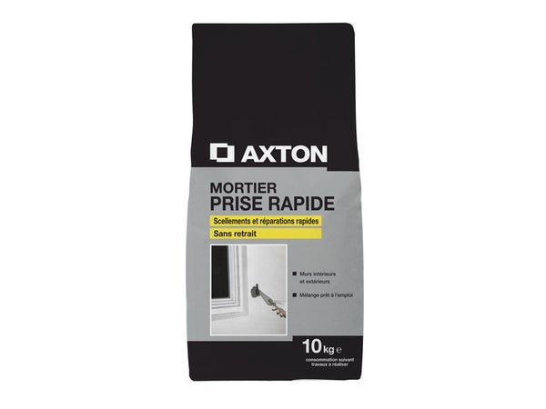 Mortier À Prise Rapide Axton 10 Kg