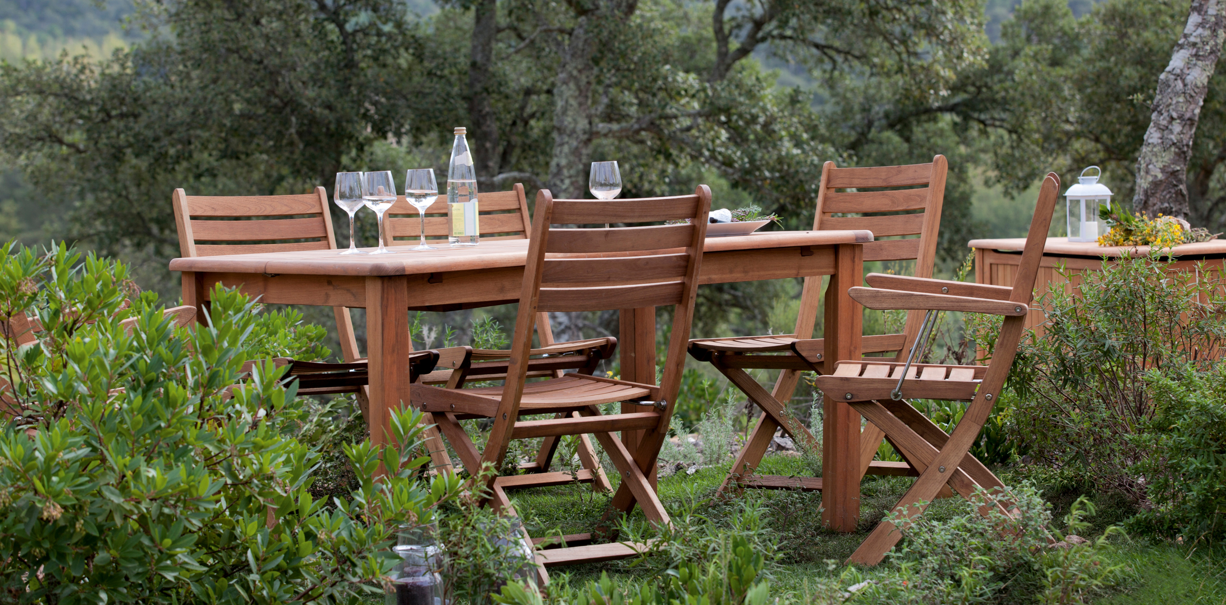 Coup de neuf pour le mobilier de jardin en bois 